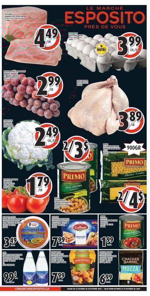 Circulaire Le Marché Esposito - Page 1 Circulaire Le Marché Esposito - Page 1