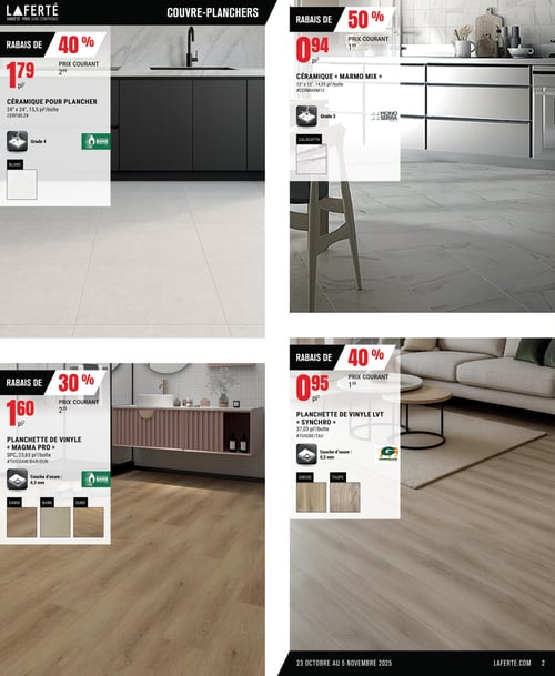 Circulaire Laferté - Couvre-planchers - Page 2