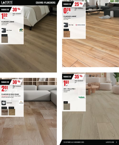 Circulaire Laferté - Couvre-planchers - Page 3
