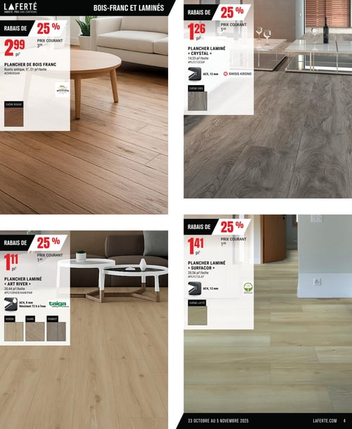 Circulaire Laferté - Couvre-planchers - Page 4