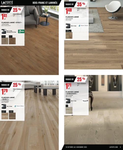 Circulaire Laferté - Couvre-planchers - Page 5