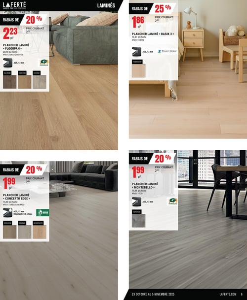 Circulaire Laferté - Couvre-planchers - Page 6