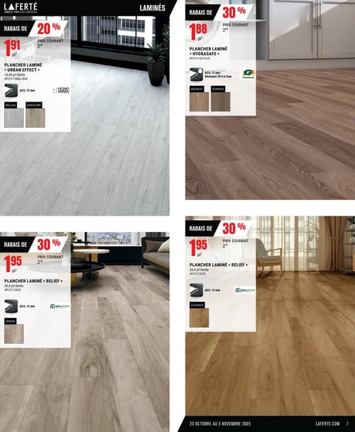 Circulaire Laferté - Couvre-planchers - Page 7