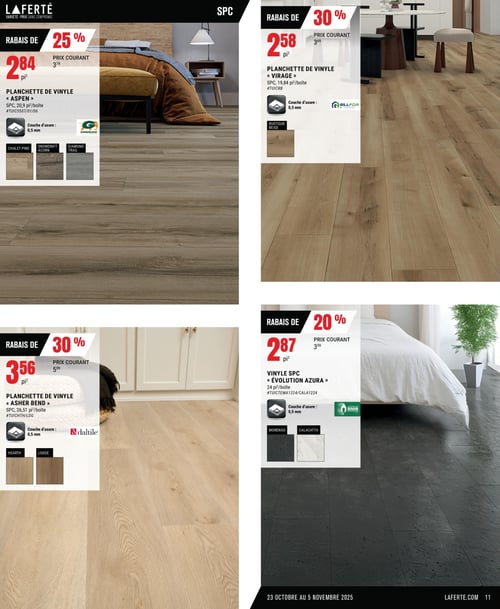 Circulaire Laferté - Couvre-planchers - Page 11