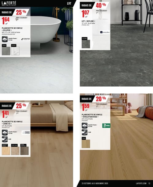 Circulaire Laferté - Couvre-planchers - Page 12