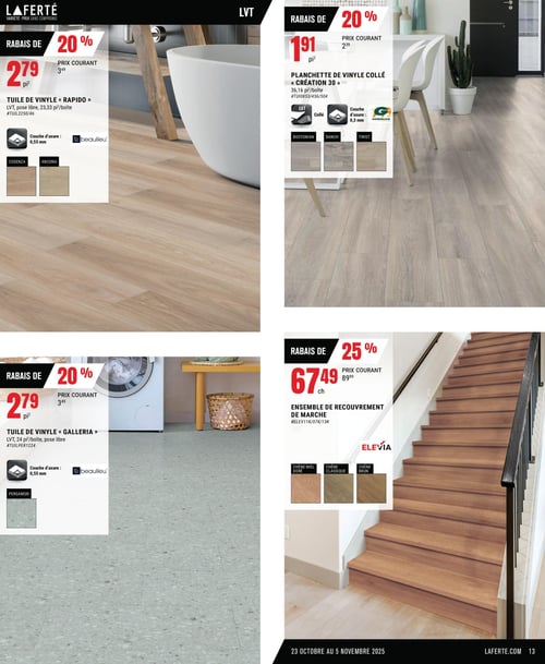 Circulaire Laferté - Couvre-planchers - Page 13