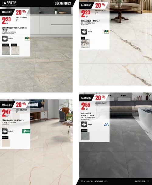 Circulaire Laferté - Couvre-planchers - Page 17