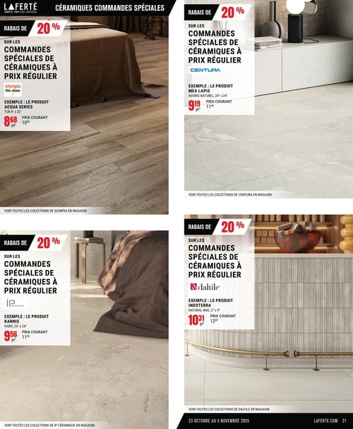 Circulaire Laferté - Couvre-planchers - Page 21