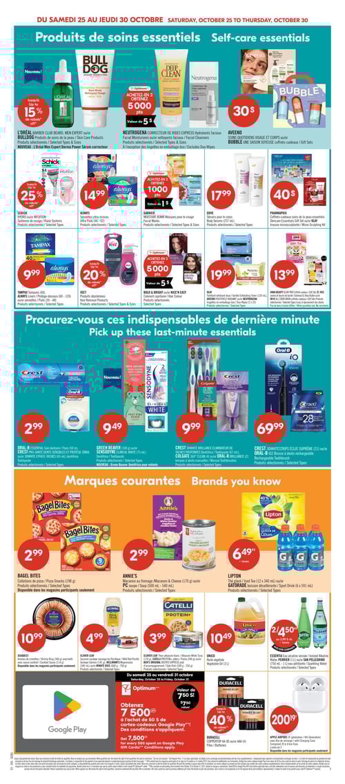 Circulaire Pharmaprix - Page 19 Circulaire Pharmaprix - Page 19