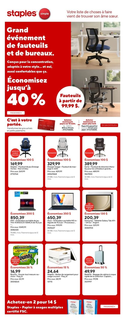 Circulaire Bureau en Gros - Page 1 Circulaire Bureau en Gros - Page 1