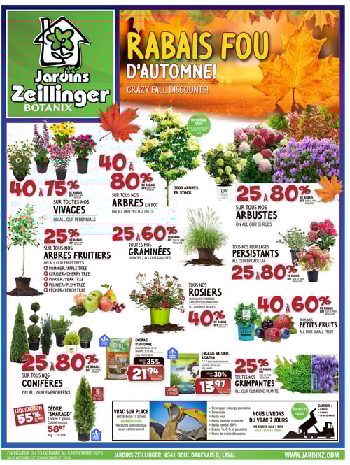 Circulaire Jardins Zeillinger Botanix - Page 3 Circulaire Jardins Zeillinger Botanix - Page 3