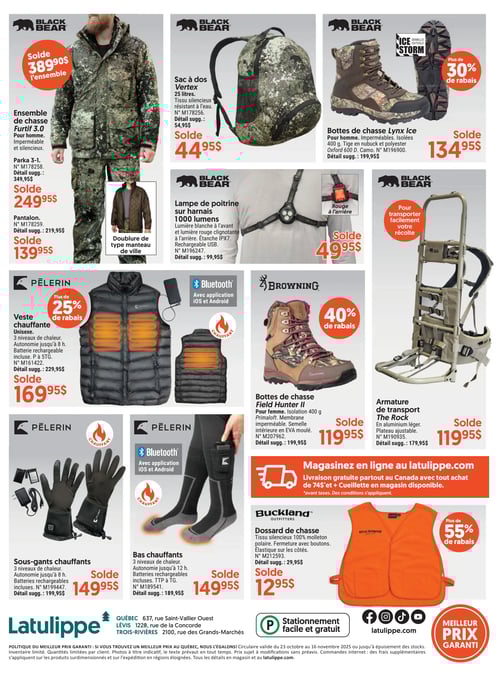 Circulaire Latulippe - Chasse au chevreuil - Page 4