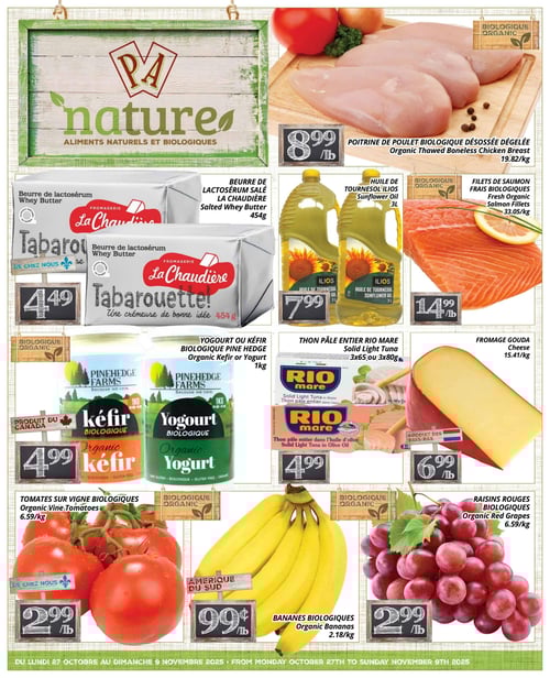 Circulaire PA Nature - Page 1 Circulaire PA Nature - Page 1