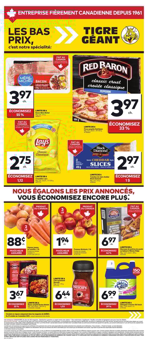 Circulaire Tigre Géant - Page 1