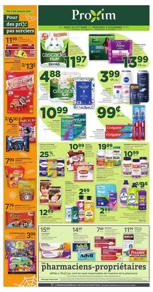 Circulaire Proxim - Page 1