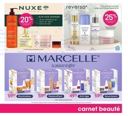 Circulaire Uniprix - Carnet Beauté - Page 3