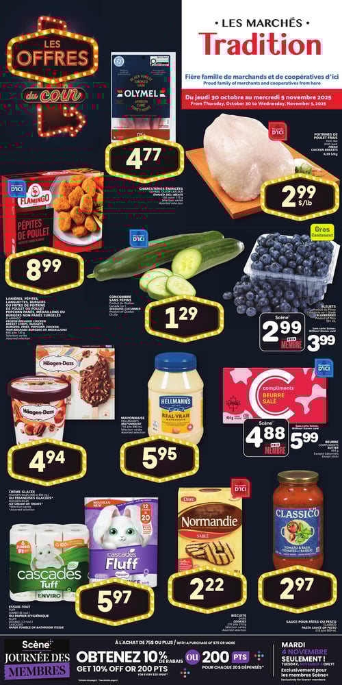 Circulaire Les Marchés Tradition - Page 1 Circulaire Les Marchés Tradition - Page 1