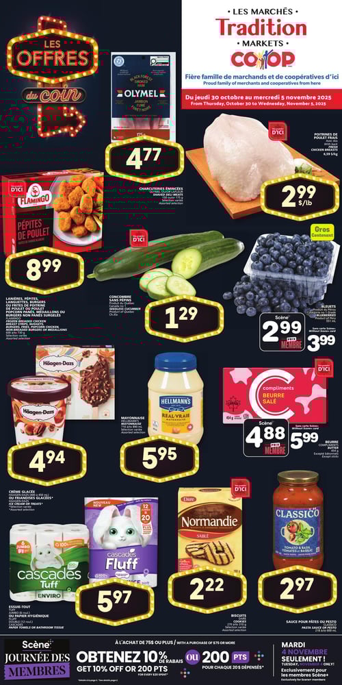 Circulaire Les Marchés Tradition - Nouveau-Brunswick - Page 1