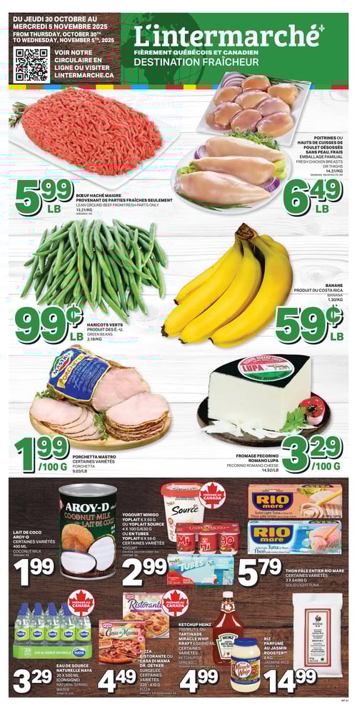 Circulaire L’intermarché - Destination Fraîcheur - Page 1