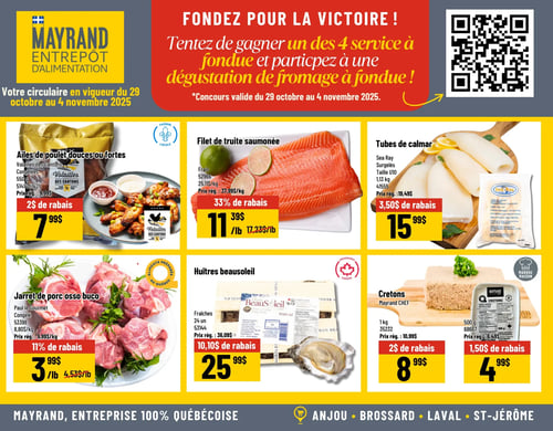 Circulaire Mayrand Entrepôt D'alimentation - Page 2 Circulaire Mayrand Entrepôt D'alimentation - Page 2