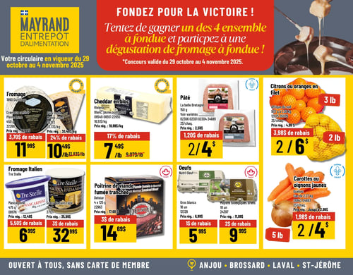 Circulaire Mayrand Entrepôt D'alimentation - Page 5 Circulaire Mayrand Entrepôt D'alimentation - Page 5