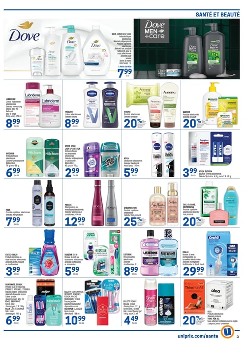 Circulaire Uniprix - Santé - Page 3