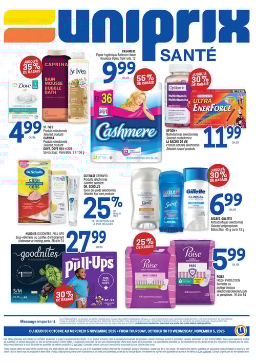 Circulaire Uniprix - Santé - Page 4