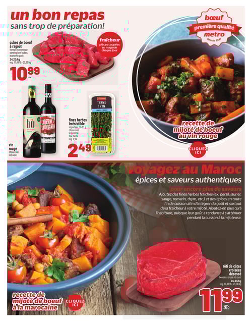 Circulaire Metro - La Saison des Mijotés - Page 5