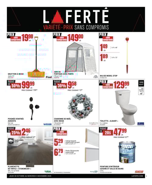 Circulaire Laferté - Page 1