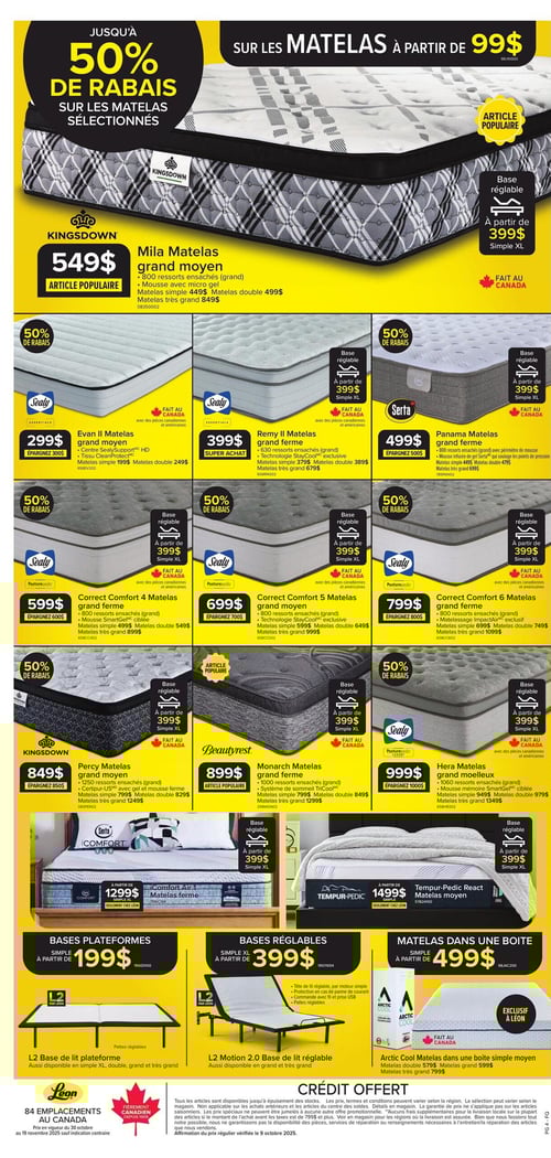 Circulaire Meubles Léon - Solde du Vendredi Fou - Page 4 Circulaire Meubles Léon - Solde du Vendredi Fou - Page 4