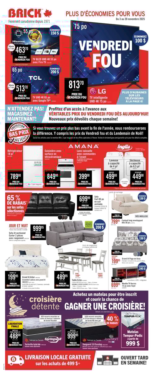 Circulaire Brick - Vendredi Fou - Page 1