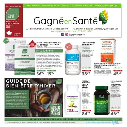 Circulaire Gagné en Santé - Page 1