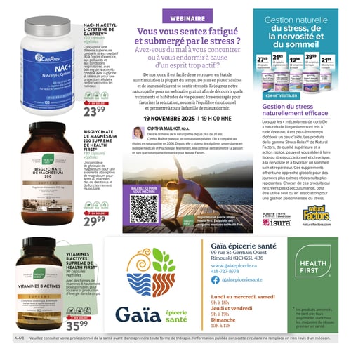 Circulaire Gaïa Épicerie Santé - Page 12