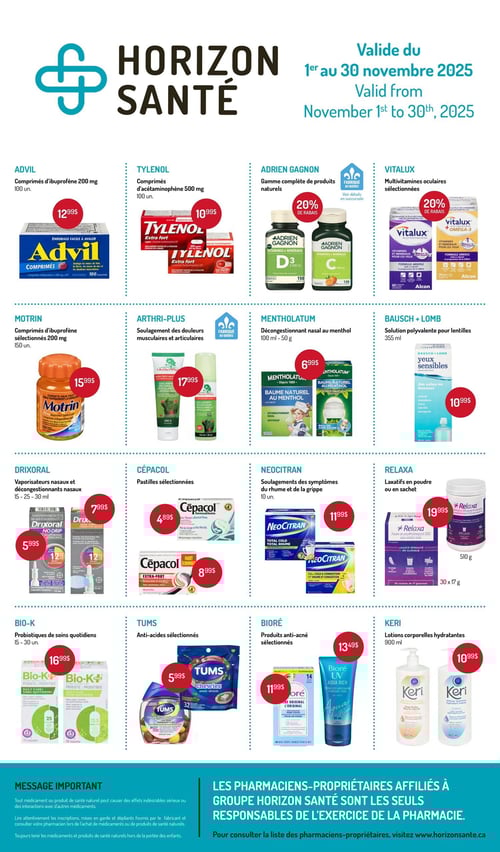 Circulaire Horizon Santé - Plus d'Économies - Page 1