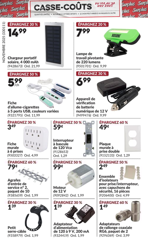 Circulaire Princess Auto - Casse-Coûts - Page 5