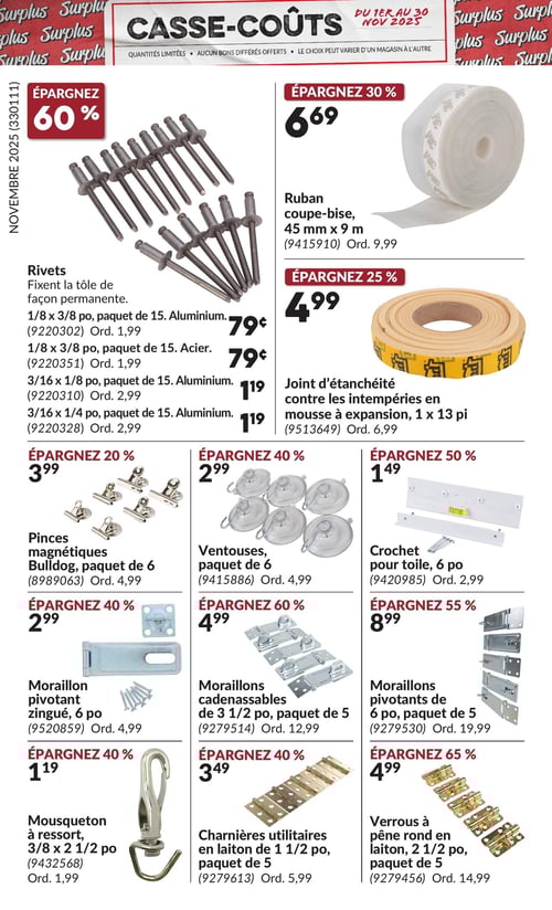 Circulaire Princess Auto - Casse-Coûts - Page 8