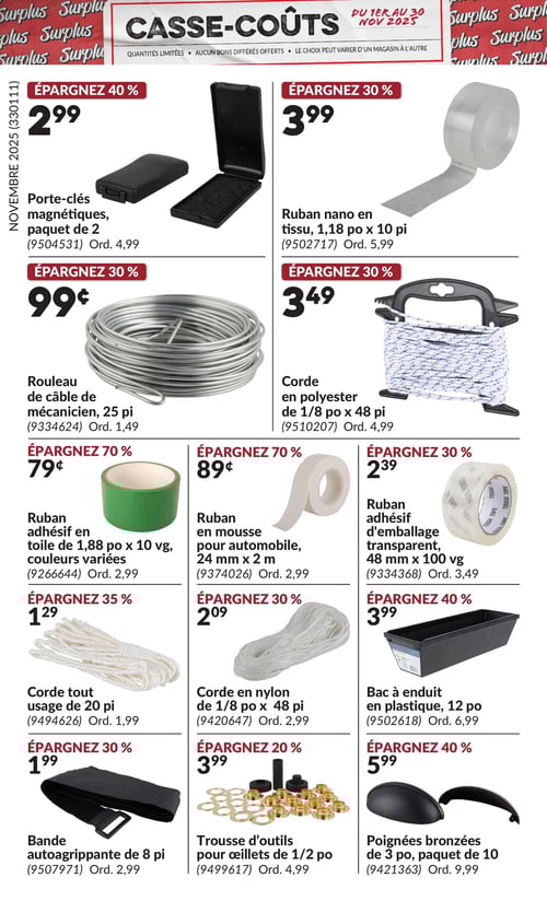 Circulaire Princess Auto - Casse-Coûts - Page 9