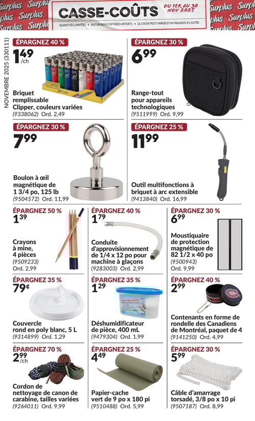 Circulaire Princess Auto - Casse-Coûts - Page 11