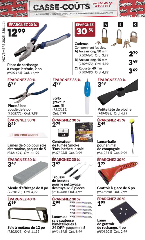Circulaire Princess Auto - Casse-Coûts - Page 16