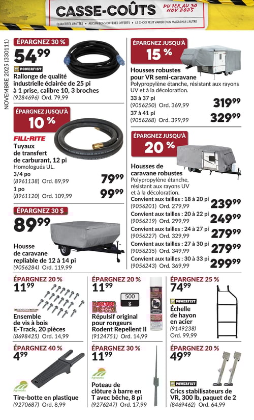 Circulaire Princess Auto - Casse-Coûts - Page 21