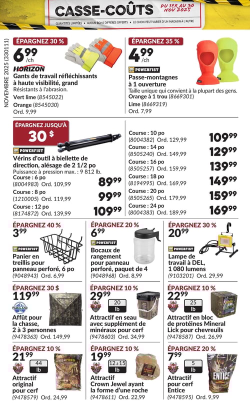 Circulaire Princess Auto - Casse-Coûts - Page 22