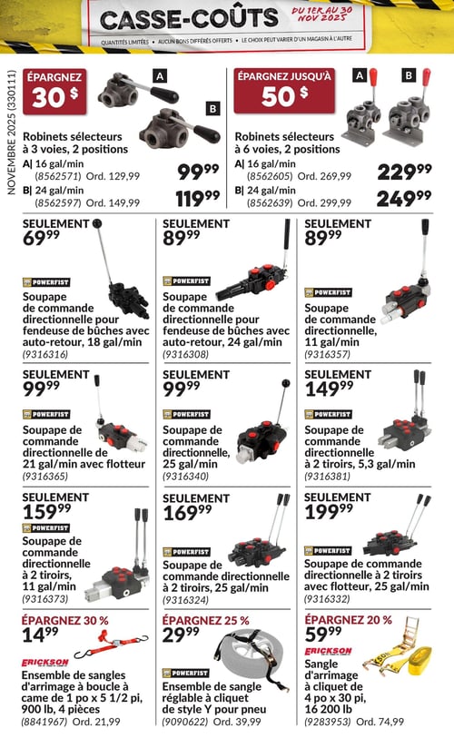 Circulaire Princess Auto - Casse-Coûts - Page 23