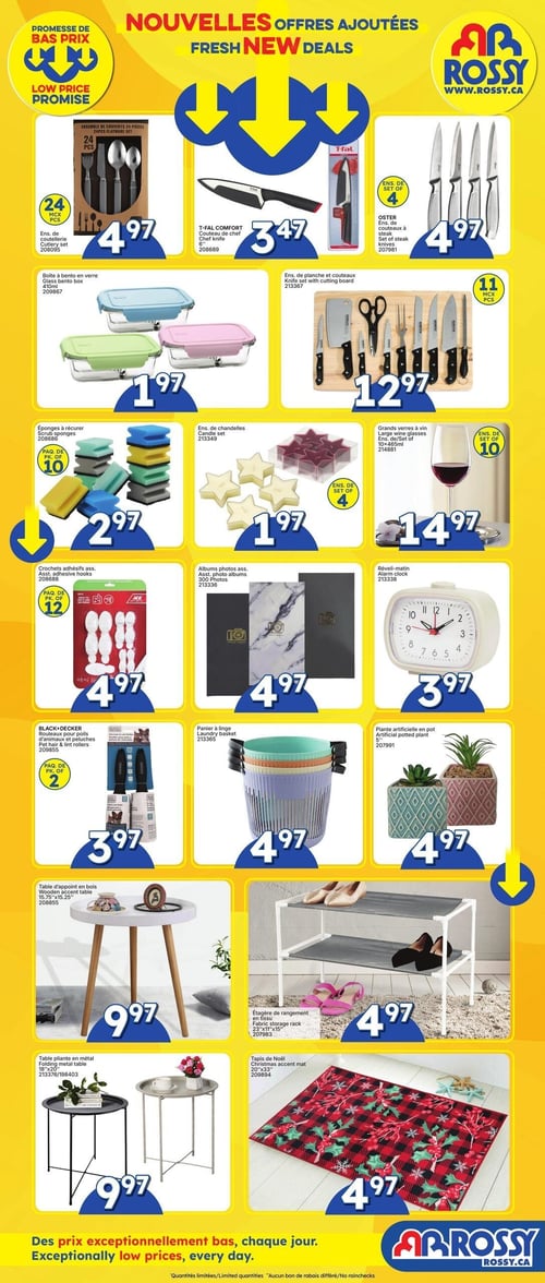 Circulaire Rossy - Nouvelles Offres ajoutées - Page 1