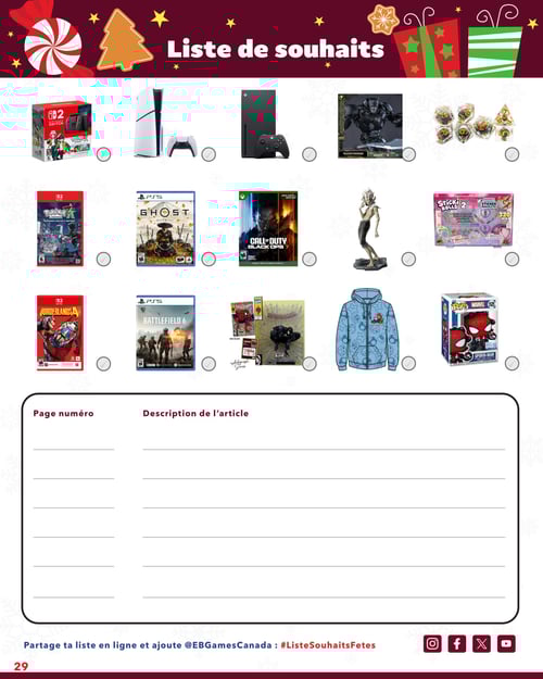 Circulaire EB Games - GameStop - Guide-cadeaux - Page 30