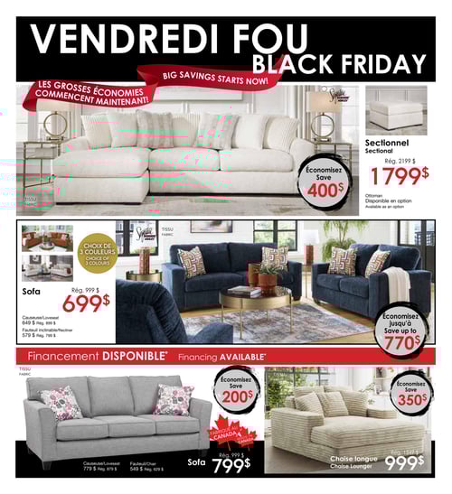 Circulaire Meubles Mont-Laurier - Vendredi fou - Page 2
