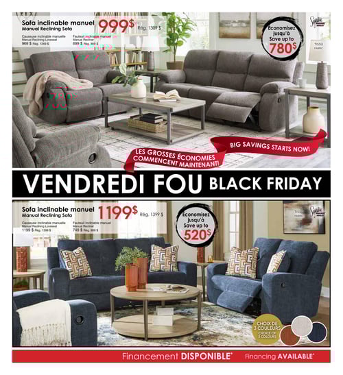 Circulaire Meubles Mont-Laurier - Vendredi fou - Page 4