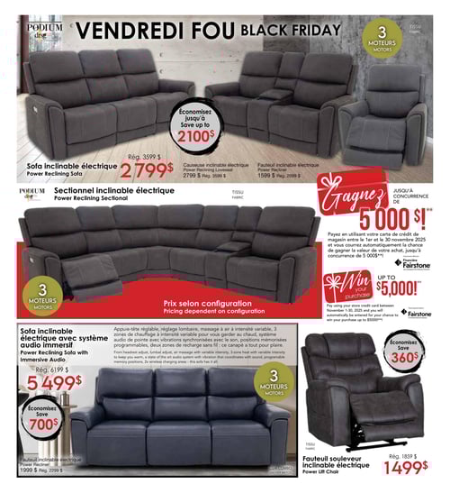 Circulaire Meubles Mont-Laurier - Vendredi fou - Page 5
