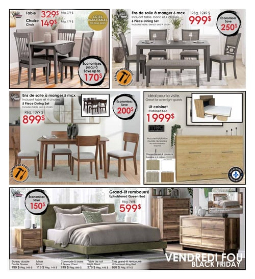 Circulaire Meubles Mont-Laurier - Vendredi fou - Page 6