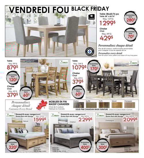 Circulaire Meubles Mont-Laurier - Vendredi fou - Page 7