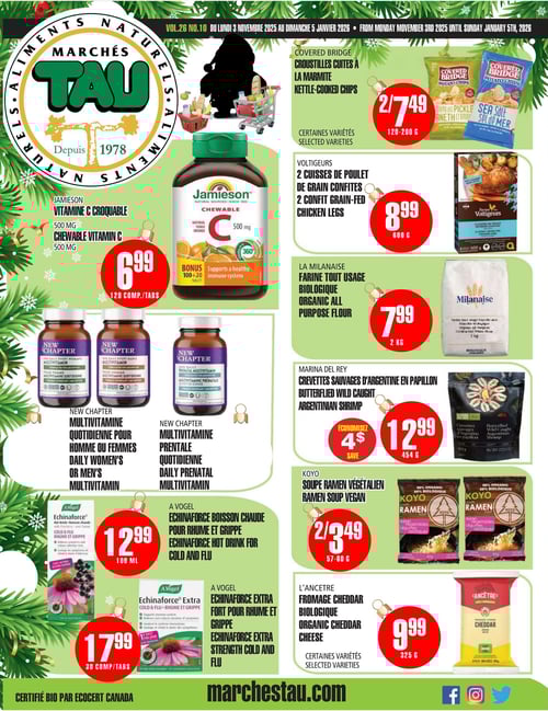 Circulaire TAU Marché d'alimentation Naturelle - Page 1